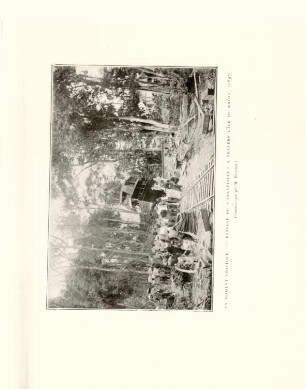 Un moment critique. - Passage du "Trentinian" à travers l'Île de Khône. (1897) (Communiqué par M. Blanchet)