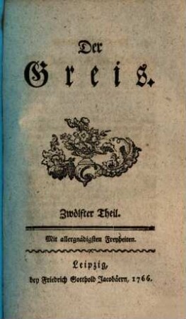 Der Greis. 12. 1766