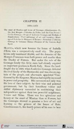 Chapter II: 1328-1478