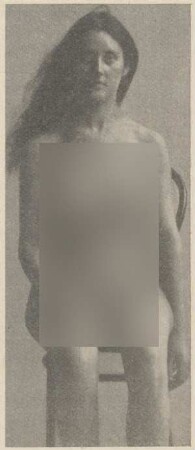 Fotografie einer unbekleideten Person