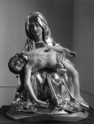 Pietà : Pietà (1451/1500). Mödingen. Ehemaliges Dominikanerinnenkloster Maria Mödingen. Klosterkirche Mariä Himmelfahrt