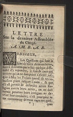 Lettre