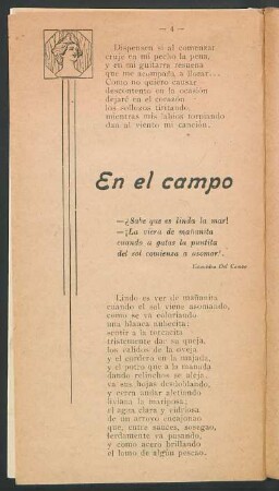 En el campo