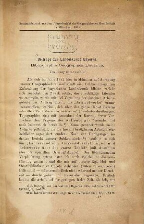 Bibliographia geographica Bavarica