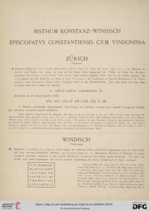 Bisthum Konstanz-Windisch