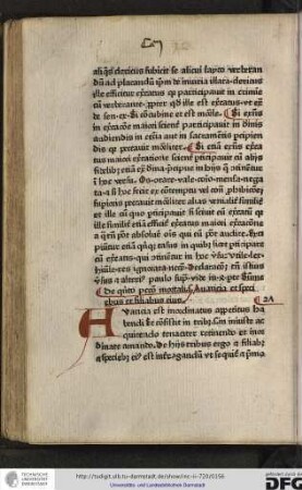 De quinto peccato mortali scilicet avaritia et speciebus et filiabus eius. [Capitulum] 27.