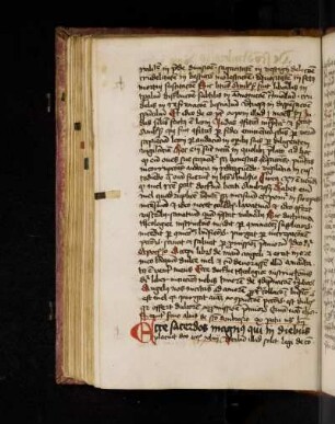 Sequitur sermo alius de sancto Ambrosio ex Parato nota bene