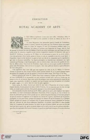 1: Exhibition of the Royal Academy of Arts, [1]