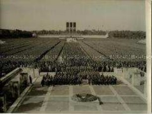 Fahnenaufmarsch beim Reichsparteitag 1934