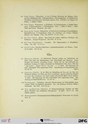 Glas (Nr. 144-149a)