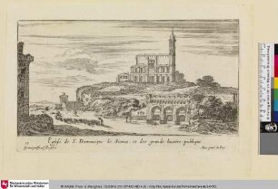 Eglise de S. Dominicque de Sienne, et des grands lauoirs publique