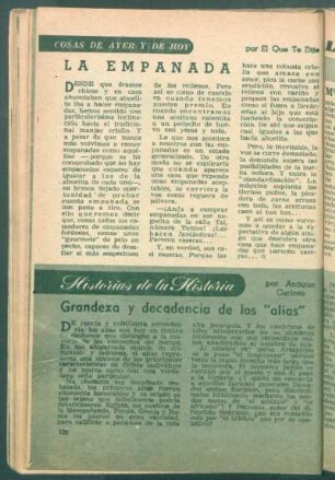 Grandeza y decadencia de los "alias" : Historias de la historia