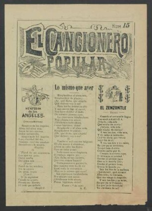 El zenzontle : Danza