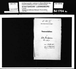 Windgassen, Fritz (*09.02.1883 in Lennep +17.04.1963); Kammersänger; ausgesch.: 1945