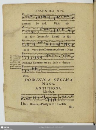 Dominica decimanona post trinitatis