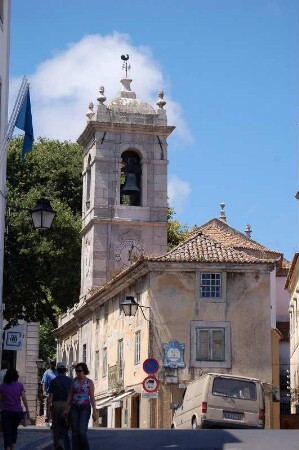 Stadtkirche in der Kleinstadt Sintra bei Lissabon
