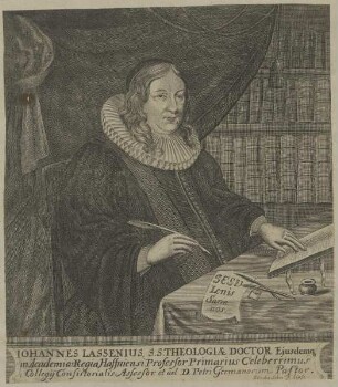 Bildnis des Iohannes Lassenius