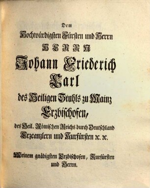 Der Wöchentlichen Wappenbelustigungen ... Stück, 3. Erläuterung des Erzbischöflich-Mainzischen Wappens