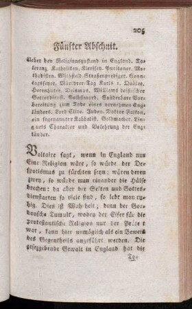 Fünfter Abschnit.