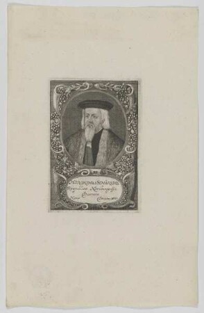 Bildnis des Hironimus Schürstab
