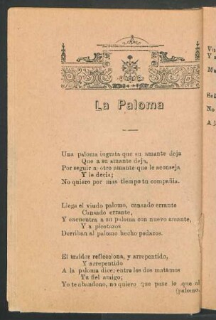 La paloma