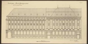 Geschäftshaus der Berliner Handelsgesellschaft, Berlin Erweiterung: Ansicht Französische Str. 1:100