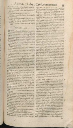 Decisio XVII