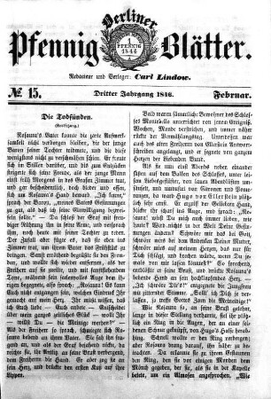 No. 15, Februar