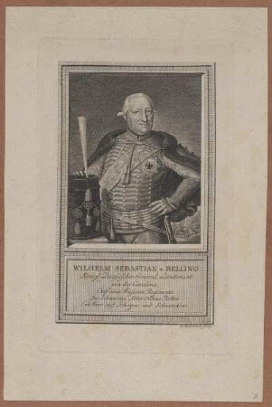 Bildnis des Wilhelm Sebastian von Belling