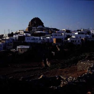 Amorgos. Chora im Abendlicht