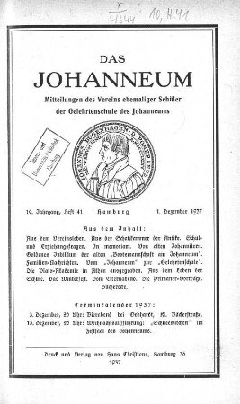 10. Jahrgang - Heft 41