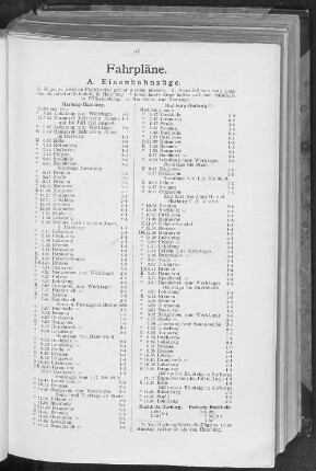 A. Eisenbahnzüge.