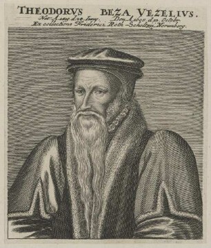Bildnis des Theodorvs Beza
