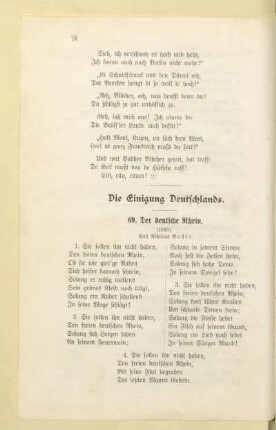 Die Einigung Deutschlands