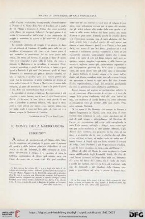 Il monte della misericordia