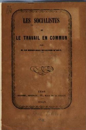 Les socialistes et le travail en commun