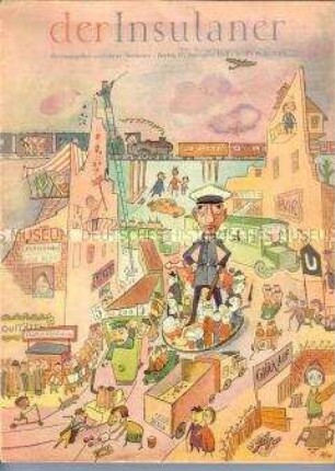 Satirische Zeitschrift aus den Westsektoren Berlins "der Insulaner"