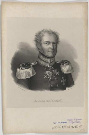 Bildnis des Friedrich Julius Ludwig von Restorff
