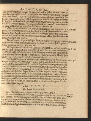 Ad Caput X. De Bonis Imperatoris.