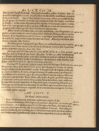 Ad Caput X. De Bonis Imperatoris.