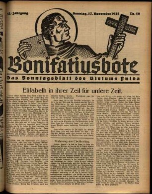 Ausgabe vom Sonntag, den 17. November 1935.