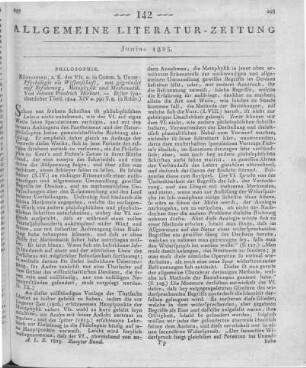 Herbart, J. F. P.: Psychologie als Wissenschaft, neu gegründet auf Erfahrung, Metaphysik und Mathematik. T. 1. Königsberg: Unzer 1824