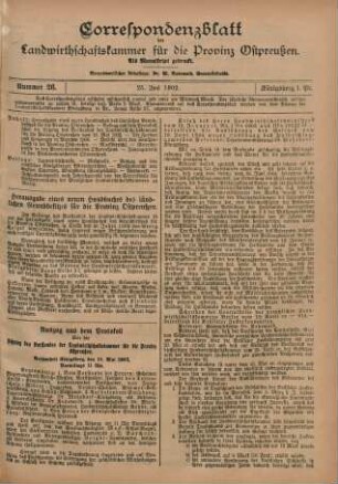 Nummer 26. 25. Juni 1902.