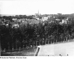 Bad Doberan. Stadtansicht von Südwesten