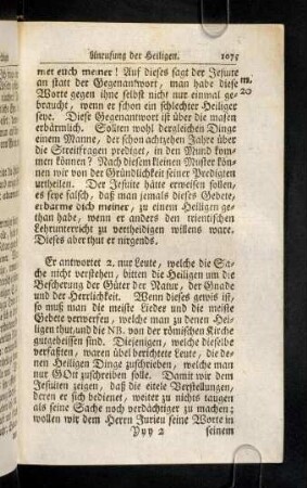 1075-1083, Er antwortet 2. nur Leute, welche die Sache nicht ...