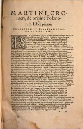 Martini Cromeri De Origine Et Rebvs Gestis Polonorvm : Libri XXX