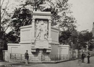 Dresden. Moritzmonument