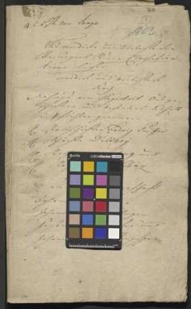 Neue, revidierte und verbesserte Vermögenssteuerklassifikationsliste, 15. Juli 1803