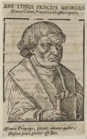 Bildnis des Georgius, Fürst von Anhalt