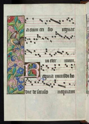 Bordüre, Zierintiale: R(egina mundi)